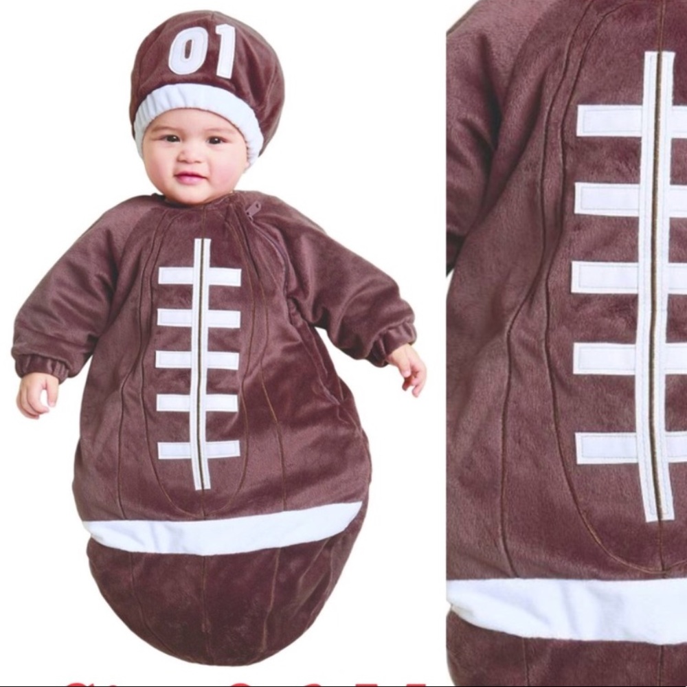 Target Brown Football Baby Costume